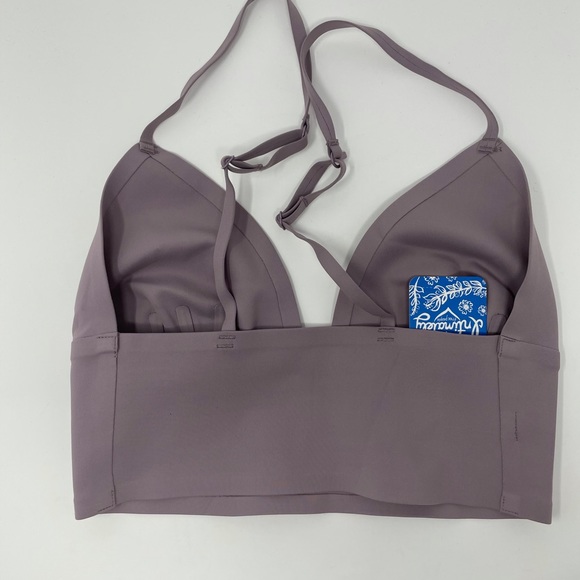 Free People Sage Longline Bralette Amethyst XS - Picture 9 of 10